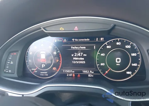 2018 Audi Q7 3.0T Premium from USA, damaged, VIN WA1LABF7XJD008511